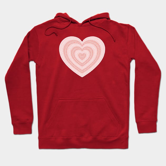 Hearts in reaction Hoodie by EnriqueV242